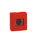 Break glass emergency box-2 position-surface mounting-IP44-rosu box cuout LED