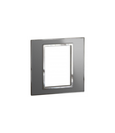 Capac standard Englez  Arteor versiune patrata 3 module 1 module - reflective stainless steel