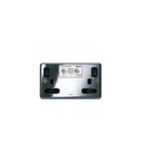 British standard RCD Synergy -ELR doi poli 30 mA 2 module -13 A -250 V~ -Authentic polished stainless steel