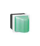 Bulkhead Mosaic 230 V~ - 0.2 or 1 W - 2 module - verde