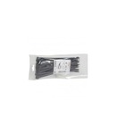 Brida - adancime 3.5 mm - L. 180 mm - sachet 100 pcs - negru