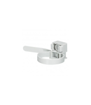 Cable tie cu base - pentru interior use - gri RAL 7035