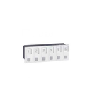 Call unit Mosaic - 6 direction - integrated power supply - 6 module - alb