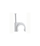 Clips fixare cablu Fixpentru - pentru concrete materials - pentru cable Ø 17 mm - gri