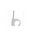 Clips fixare cablu Multifix - pentru concrete materials - pentru cable Ø 10 to 14 mm - gri