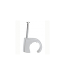 Clips fixare cablu Multifix - pentru concrete materials - pentru cable Ø 7 to 10 mm - gri