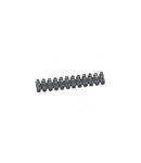 Connection strip Nylbloc - capacity 2.5 mm² - max. current 24 A - negru