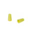 Connector cuout screw - Capvis cap - capacity 4 mm² - yellow - box