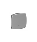 Capac  Valena Allure - changeover push-button cu simbol - aluminiu