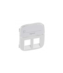 Capac  Valena Allure - double RJ 45/RJ 11 priza - cu label holder -pearl