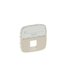 Capac  Valena Allure - RJ 45/RJ 11/RJ 12 priza - cu label holder - ivory