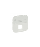 Capac  Valena Allure - RJ 45/RJ 11/RJ 12 priza - cu label holder - alb