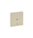 Capac  Valena Life - illuminated push-button - Sonerie BELL symbol - ivory