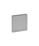 Capac  Valena Life - push-button - Sonerie BELL symbol - aluminiu