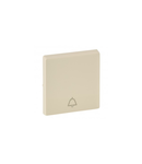 Capac  Valena Life - push-button - Sonerie BELL symbol - ivory