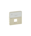 Capac  Valena Life - RJ 45 priza - cu label holder - ivory