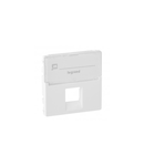 Capac  Valena Life - RJ 45 priza - cu label holder - alb