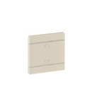 Capac  Valena Life - Up/Down symbol - 2 module - ivory