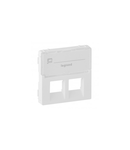 Capac  Valena Life -double RJ45/RJ45+RJ11 priza -cu label holder -alb