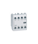 CTX³ add-on aux. contact -pentru CTX³ 22/40/65/100/150- 3 NO + 1 NC -Front mounting