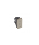 Curtain switch Arteor cu centre off - 1 module - champagne