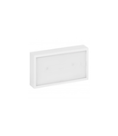 Decorative frame URA ONE - pentru surface mounting - alb