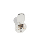 Desk grommet to be equipped - pentru 1 x 2P+E priza + USB phone charger - alb