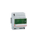 Digital frequency meter Lexic - 40-80 Hz display - 4 module - fixing on rail