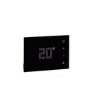 Display thermostat user interface hotel equipment BUS - negru