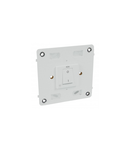 doi poli switch Arteor - 40 A 250 V~ - 4''x4'' - soft alu