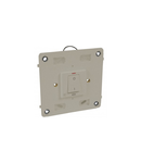 doi poli switch Arteor - cu neon - 40 A 250 V~ - 4''x4'' - champagne