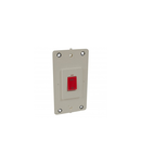 doi poli switch Arteor - cu neon - 45 A 250 V~ - 2 module - champagne