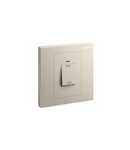 doi poli switch Galion - 45A 250V~ 1 module - Intrerupator - champagne