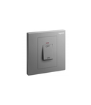 doi poli switch Galion - 45A 250V~ 1 module - Intrerupator - dark silver