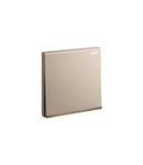 doi poli switch Galion 20A 250V~ 1 module - Intrerupator cu earth link connector - rose gold