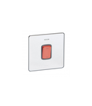 doi poli switch Synergy -albastru LED -45 A -250 V~ Sleek Design polished stainless steel