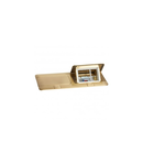 Doza pardoseala tip POP-UP - 2 x 3 module - brushed brass