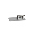 Doza pardoseala tip POP-UP - 2 x 3 module - matt aluminiu finish