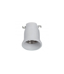 E 40 lampholder - 16 A - 750 V~ - porcelain - one-piece unit - alb