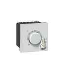 Electronic room thermostat Arteor - 2 module - soft alu