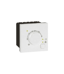 Electronic room thermostat Arteor - 2 module - alb