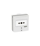 Emergency shutdown control device - 1 NO/NC - 5 A - 24 V= - RAL 9003