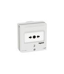 Emergency shutdown control device -2 NO/NC + 2 lights -5 A -24 V= -RAL 9003