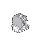 End cap Viking 3 -fr screw terminal blocks 1 entry/1 outlet -pitch 5,6,8 and 10