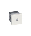 Energy saving switch Mosaic - 10 AX 250 V~ - alb