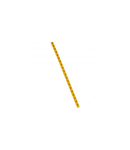 Eticheta Duplix - negru conventional symbol yellow backgrotund - ''/''