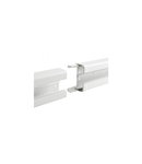 Fishplate body joint - pentru 50x105 capac flexibil snap-on DLP trunking - set of 2 - alb