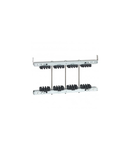 Fixed isolating support pentru busbar 6300 A - 3 bars 200 x 10 mm