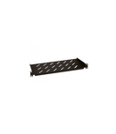 Fixed shelf Linkeo - 2 U - depth 200 mm - screw fixing on 2 x 19" uprights