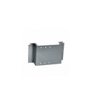 Placa montaj pentru XL³ S 630 and 4000 16-dulap modular - pentru DPX-IS 630 3P/4P - montaj vertical